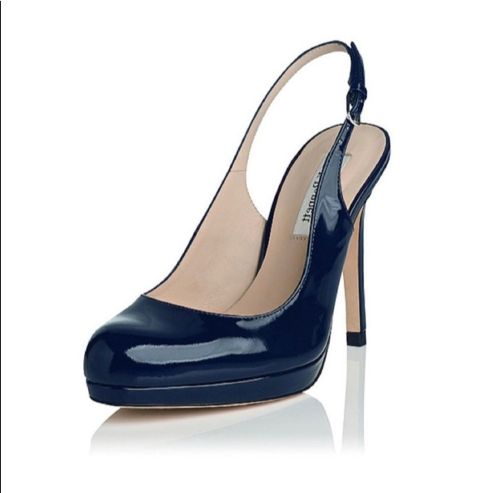MOVINGSALE!      L.K. Bennett Patent Nacy “Clemmie” w/ original box wore only 2x